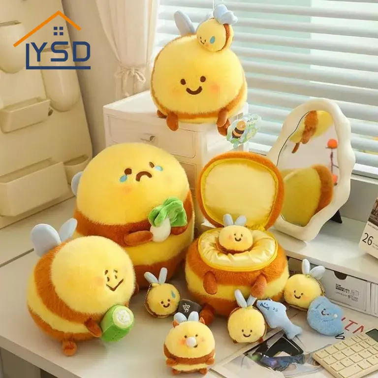 Pluszowa zabawka-pszczoła