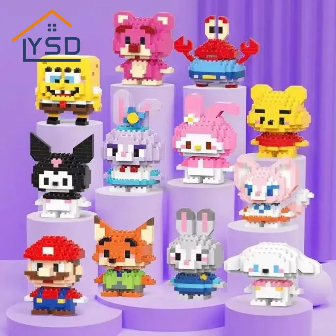 Bloki konstrukcyjne z kreskówek