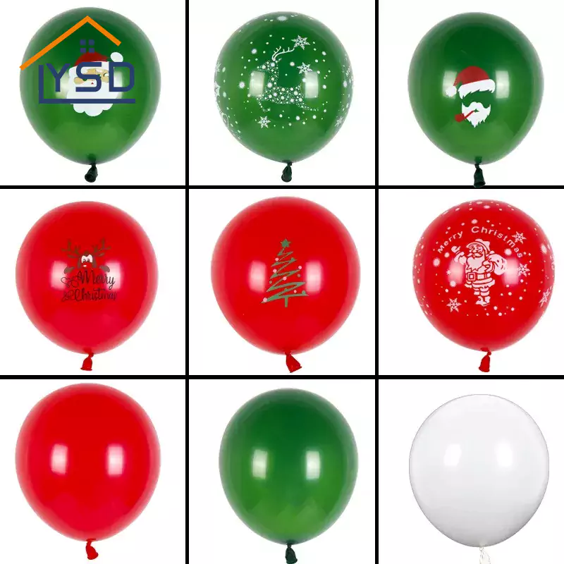 Boże Narodzenie lateksowe balony