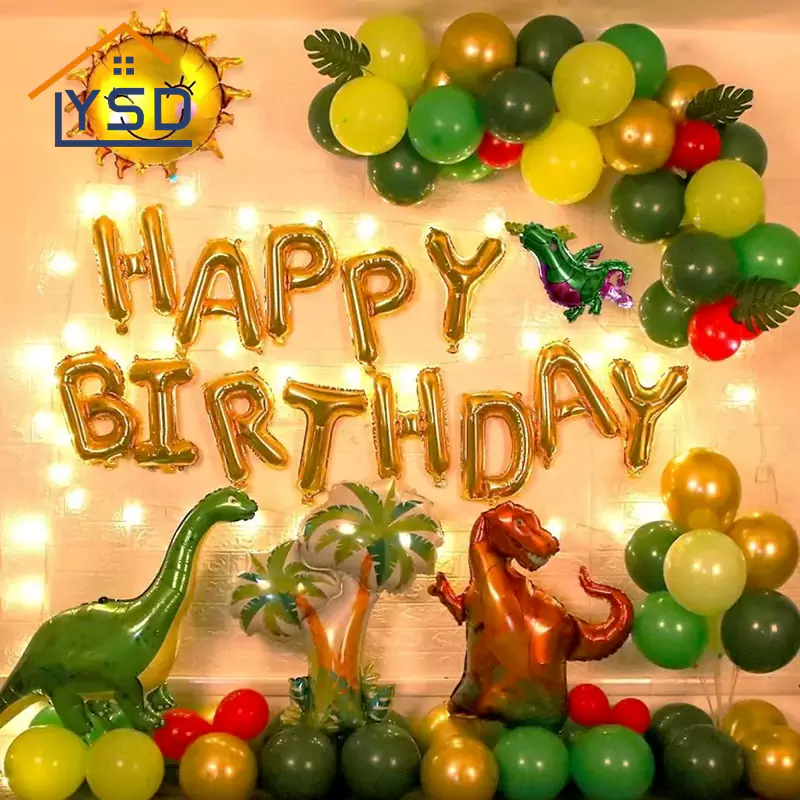 Zestaw balonów dinozaurów