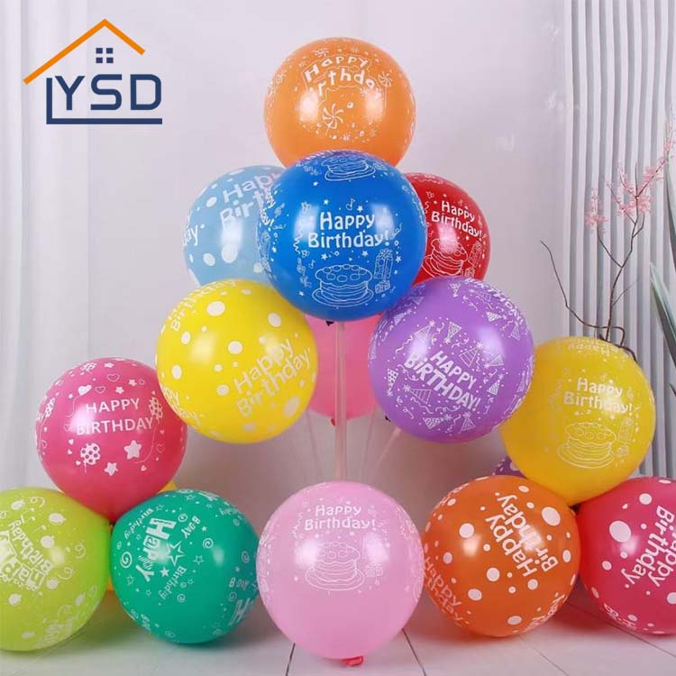 Balony lateksowe z okazji urodzin