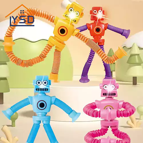 Wszechstronna, dekompresyjna zabawka z rurką teleskopową